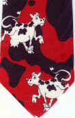 Cartoon Cows Tie
