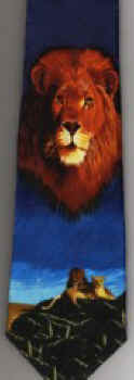 Lion necktie Tie