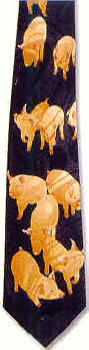 Pig Herd Knockoff Tie