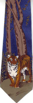 Tiger Repeat Tie necktie
