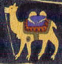 Double Hump Camel with bags Repeat Tie