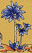Giraffe savannah scene repeat tie necktie