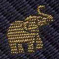 Elephant Scene Tie