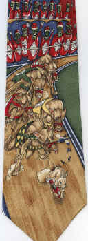 Bulldog and Greyhound Repeat Tie