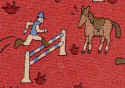 saddle race Horse blanket horseshoe stallion equine tack jockey gear necktie Tie Steeplechase Jump Horse Repeat Tie
