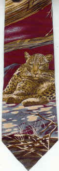 leopard jaguar Repeat scene Tie necktie