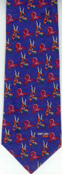 Antelope Repeat Tie necktie