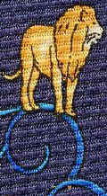 Lions in Several Repeated Poses Tie necktie
