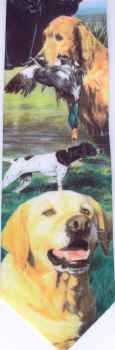 Hunting Dogs Tie