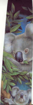 Koala Bear Scene Tie