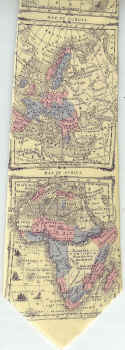 Antique World Map Tie