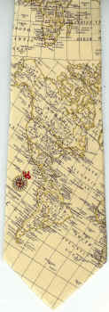 Map of the Ancient Seas