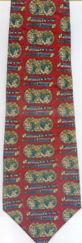 historical cartography cartographers Space and time clock planets Tie ties neckwear map geography contintent ties tye neckwear