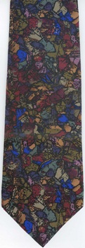Microscopic photography of moon rock section Tie ties, neckwear, cycle ties, tye, neckwears Molecular Expressions