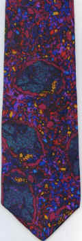 Microscopic photography of moon rock section Tie ties, neckwear, cycle ties, tye, neckwears Molecular Expressions
