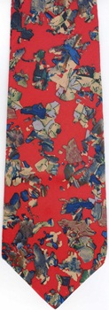 Microscopic photography of crystalized beverage Tie ties, neckwear, cycle ties, tye, neckwears Molecular Expressions