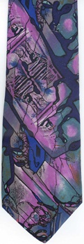 Microscopic photography of crystalized beverage Tie ties, neckwear, cycle ties, tye, neckwears Molecular Expressions