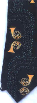 French horn tie