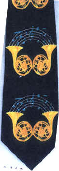 French horn tie