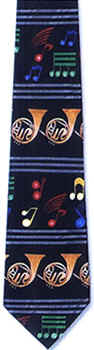French horn tie