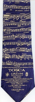Tosca Opera TIE necktie