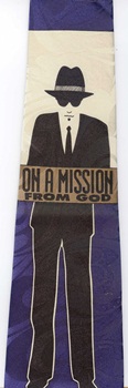 blues Brothers on A Mission from God logo Design Tie necktie 