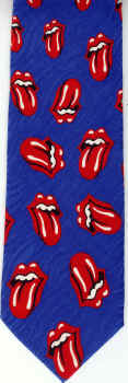 Rolling Stones Design Tie