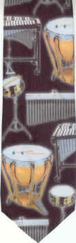 PERCUSSION INSTRUMENTS TIE
