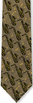 SAXOPHONE INSTRUMENTS TIE