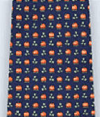 Pumpkin Vines Repeat Tie