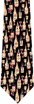 Wine Repeat Tie