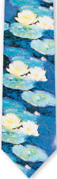 Van Gogh Waterlilies Tie