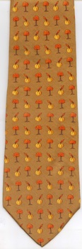 fruit tree and apple Repeat Tie