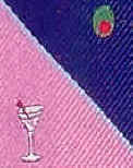 MartiniGlasses Repeat Tie