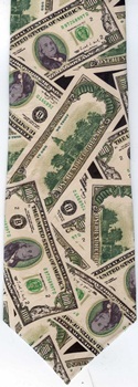 hundred dollar bill currency tie necktie