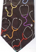 Medicine Doctor Physician Medical stethoscope Necktie Tie