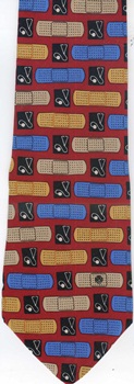 Medicine Doctor Physician Medical Necktie Tie