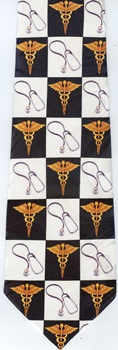 Medicine Doctor Physician Medical stethoscope Necktie Tie