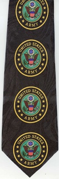 American military armed forces Flag Army War Tie necktie