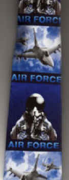 American military armed forces Flag Air Force War Tie necktie