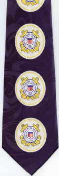 American military armed forces Flag Coast Guard War Tie necktie