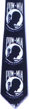 American military armed forces Flag POW MIA Army War Tie necktie