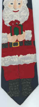 Big Santa Christmas Save the Children tie Necktie