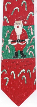Big Santa Christmas Save the Children tie Necktie