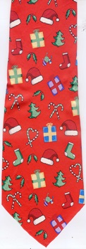 Holiday Happiness Christmas 2000 Christmas Save the Children tie Necktie