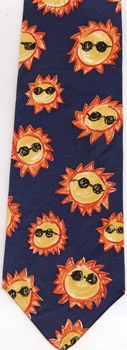 Cool Summer Sun Save the Children tie Necktie