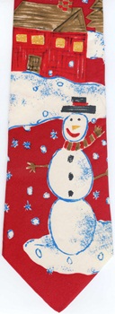 Here Comes Santa snowman save the children ties neckwear ties tye tyes neckwears