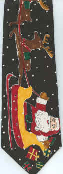 Ho Ho Ho Christmas Save the Children tie Necktie