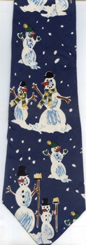 snowman save the children ties neckwear ties tye tyes neckwears