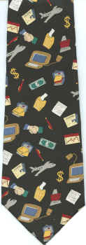 Kids View Of Business Smaller Icons Save the Children tie Necktie
